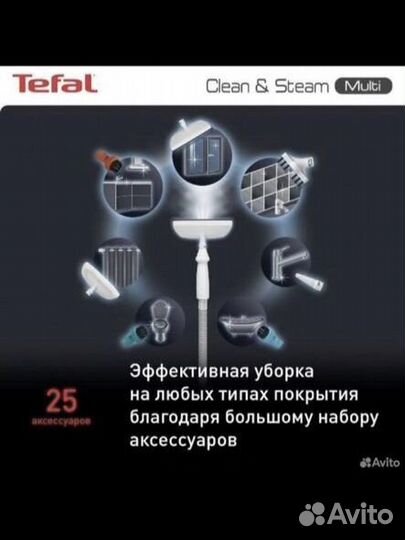 Моющий вертикальный пылесос Tefal