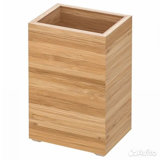 Икеа: держатель для зубных щеток, бамбук