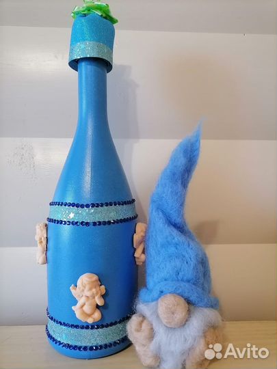 Декупаж бутылок