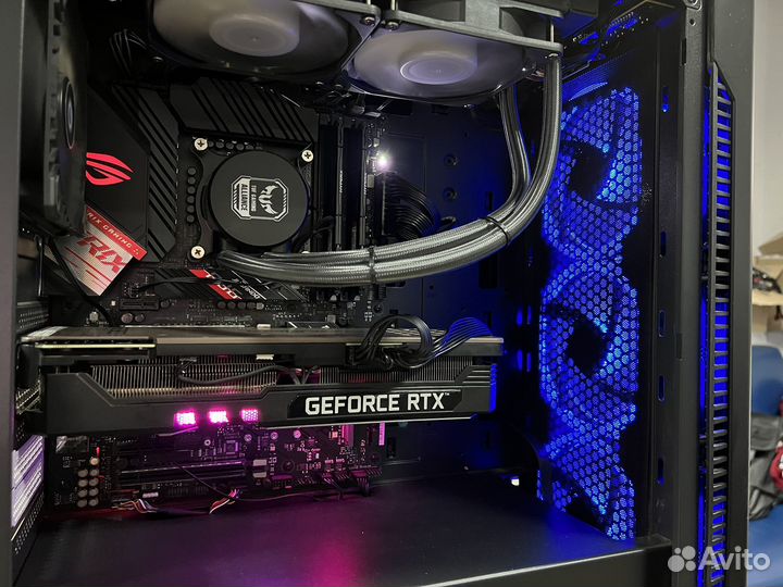 Игровой компьютер I5 RTX3080 16gb RogStrix 512gb