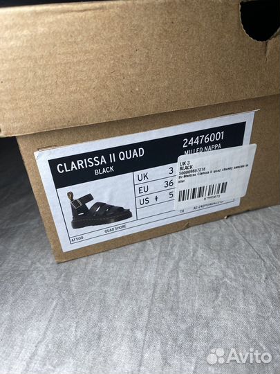 Сандалии Dr Martens Clarissa ii Quad