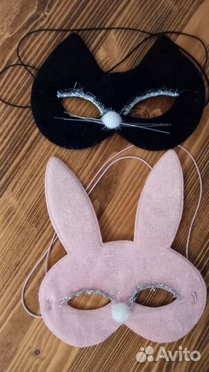 Маски бархатные