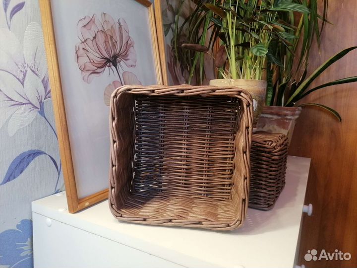 Плетёная корзинка