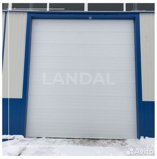 Гаражные секционные ворота