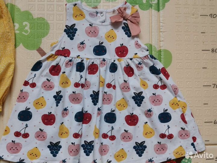 Платье на девочку 86 92