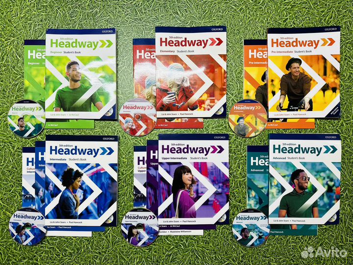 Headway 5,Beginner,Elementary,Pre-Intermediate,Upp