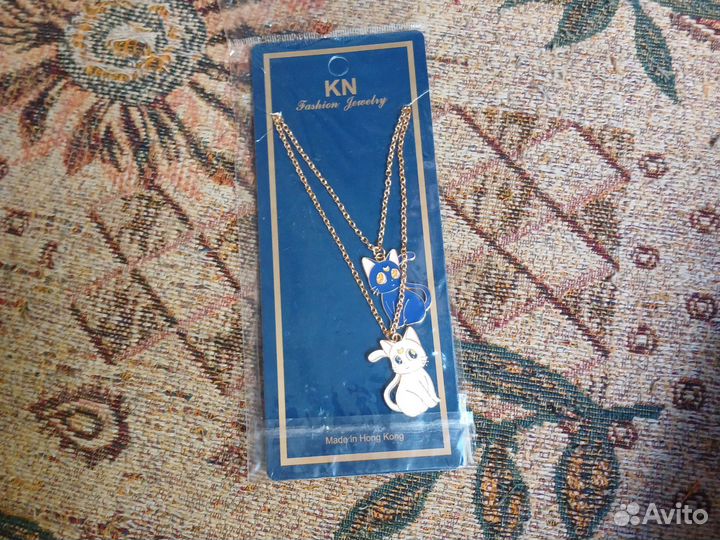 2 очень милых брелка с кошкой. новые