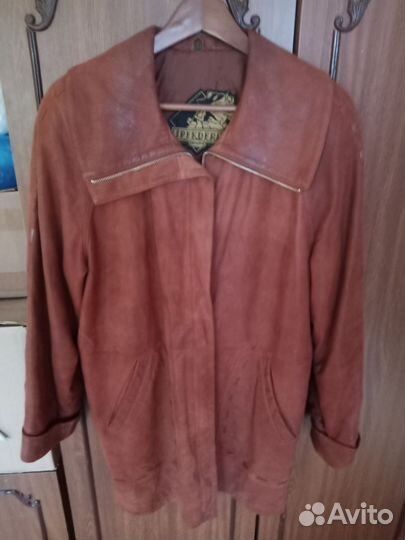 Куртка женская нубук 48-50