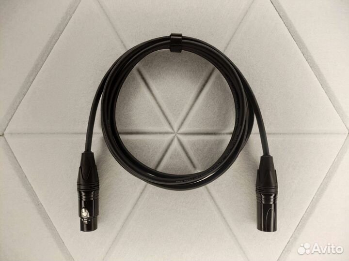 Xlr штекер на Xlr гнездо mogami 2791