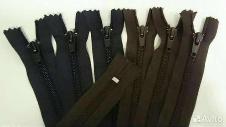 Молнии обувные 20-50см тип 7