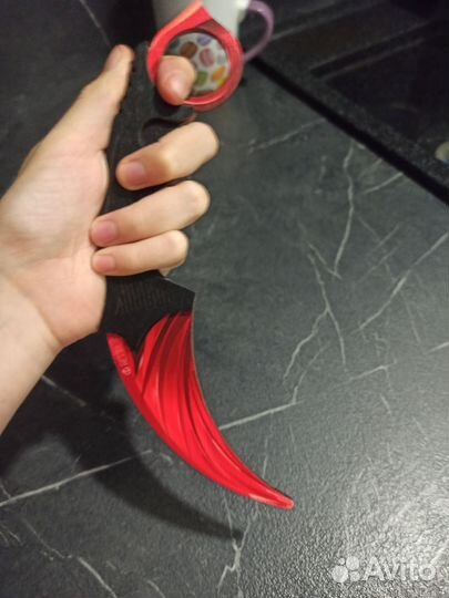 Деревянный нож керамбит