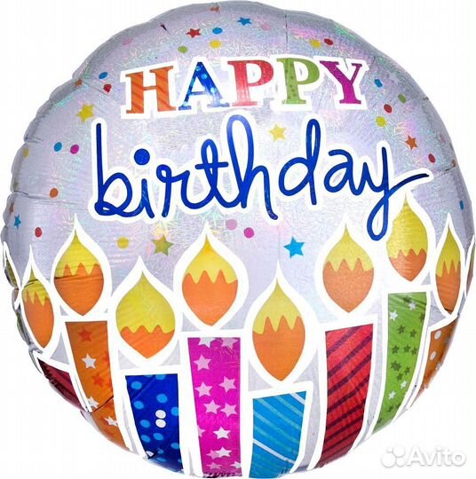 Большой воздушный шар Свечи