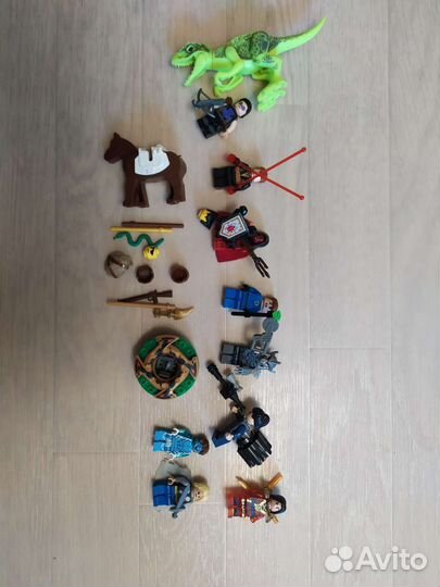 Lego ninjago, marvel, мини фигурки