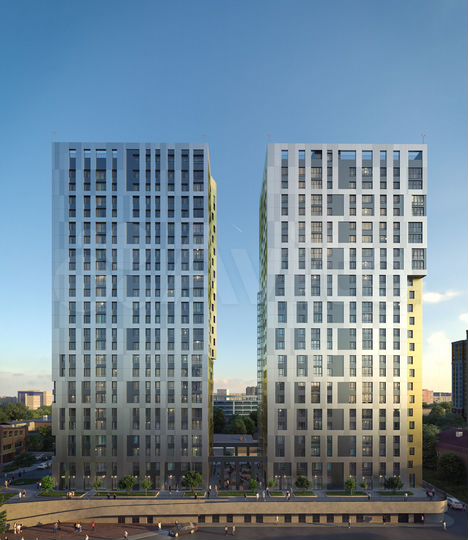 3-к. квартира, 63,7 м², 19/24 эт.