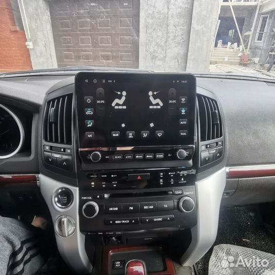 Android на toyota land cruiser 200