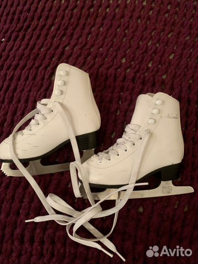 Коньки детские фигурные 28