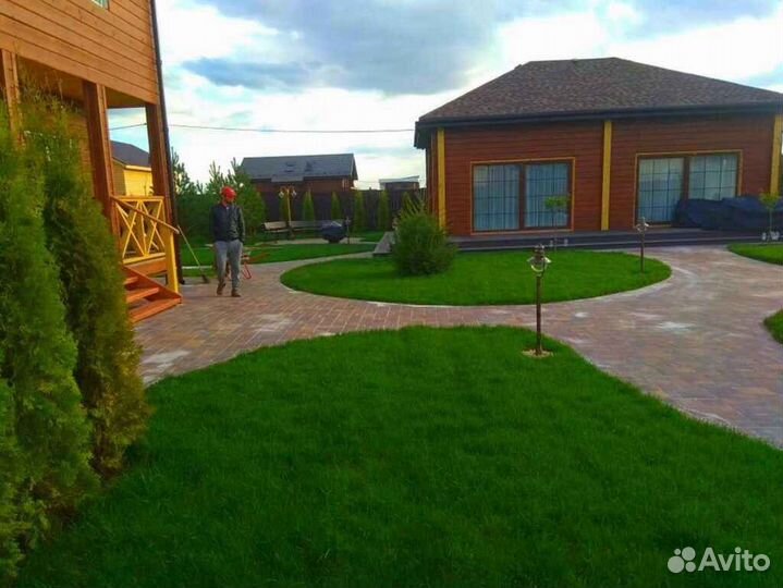 Укладка и продажа газона