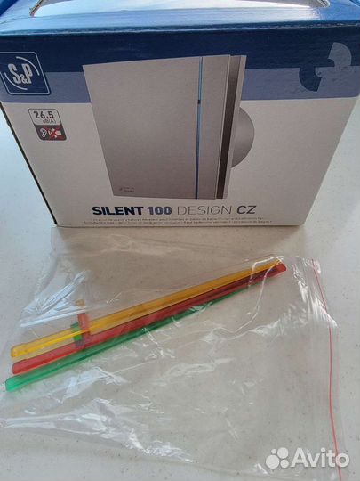 Вентилятор Silent 100 design вставки полоски