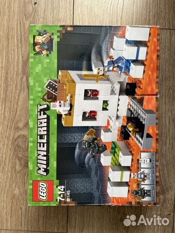 Lego minecraft 21145 Арена-череп оригинал