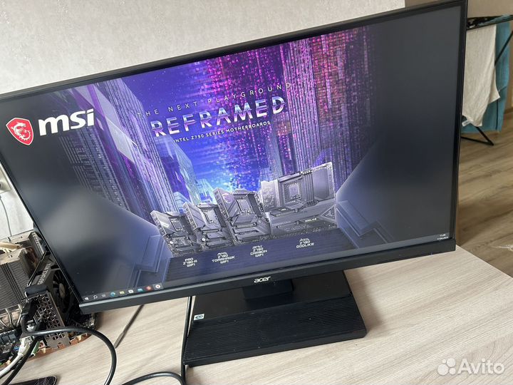 Монитор Acer 27 безрамочный dp