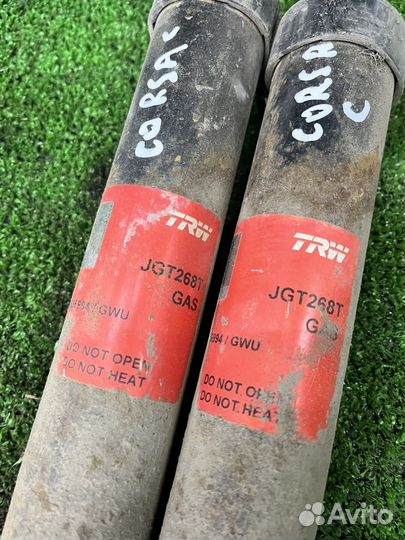 Задняя стойка амортизатор opel corsa c