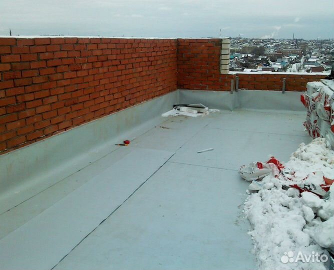 Монтаж пвх мембраны