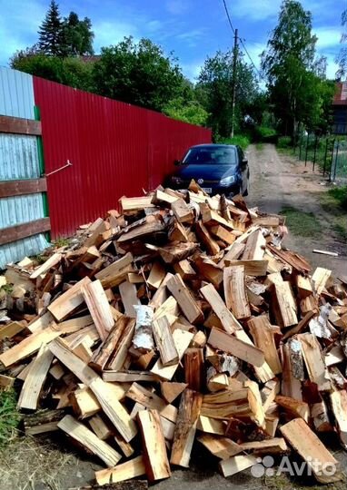 Дрова колотые