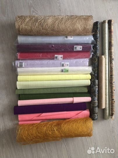 Креп-бумага для свит-дизайна