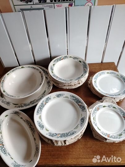 Столовый сервиз СССР зик