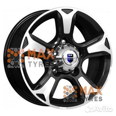 K&K Атлант (кс757) Алмаз черный 7/0 R16