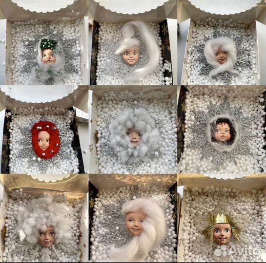 Елочные игрушки ручной работы