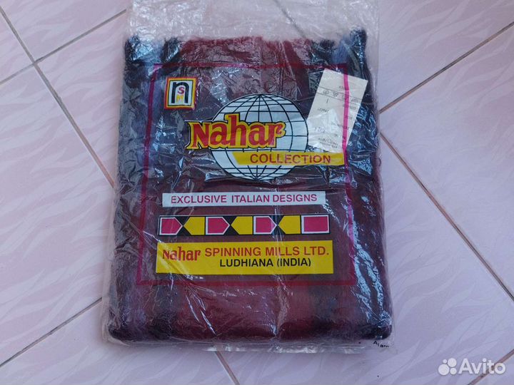 Шарф мохеровый 28см х 127см новый Индия