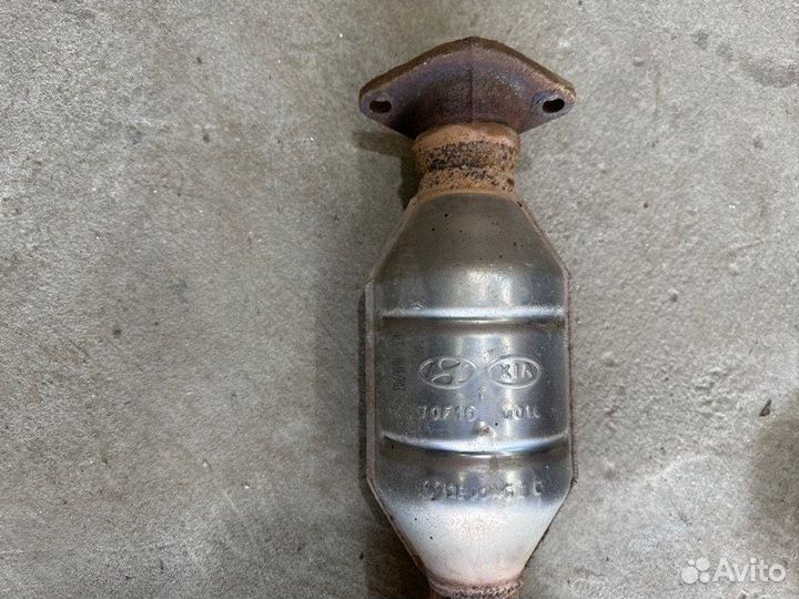 Выхлопная труба (глушитель) средняя часть с