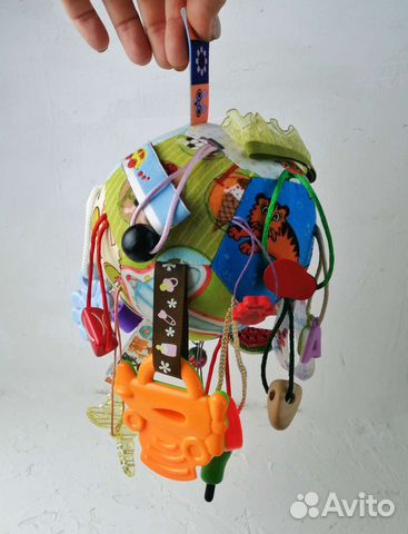 Мячик развивающий для детей 0-3 года для мальчика