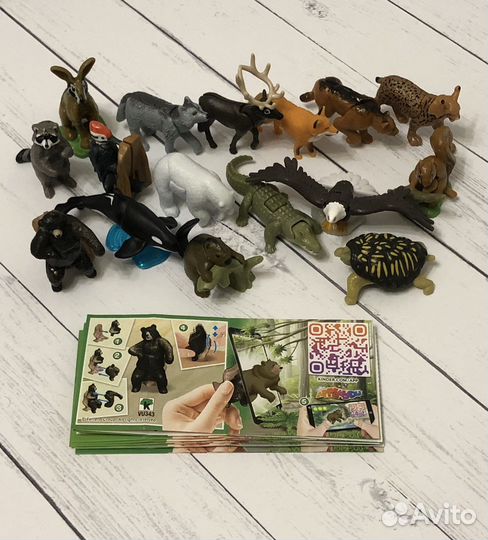 Животные natoons. Серии киндер