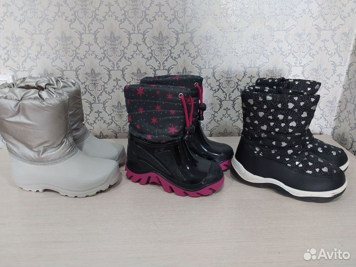 Зимняя обувь для девочки