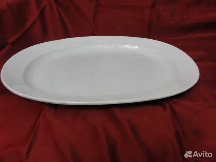 Коллекционное блюдо И.Е.Кузнецова 19век