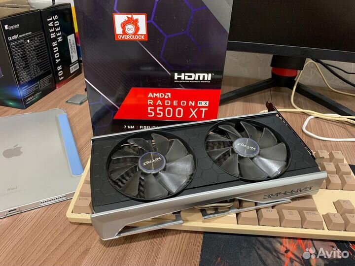 Rx 5500 xt sapphire nitro+