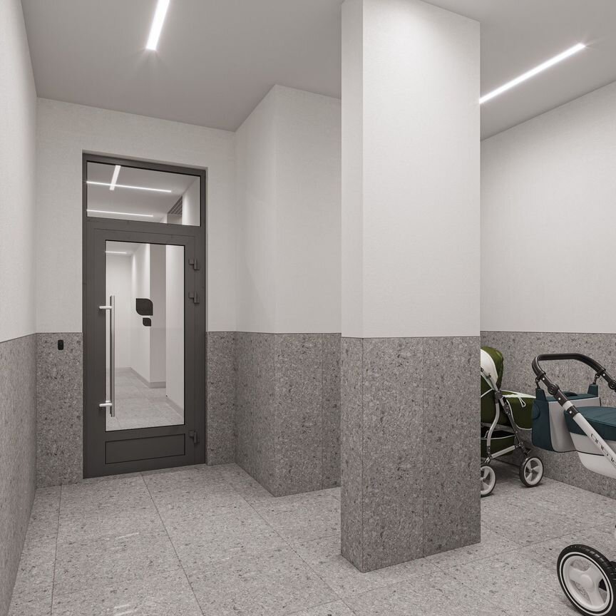 2-к. квартира, 57,6 м², 2/23 эт.