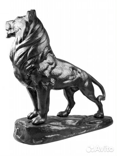 Художественное каслинское литьё Лев