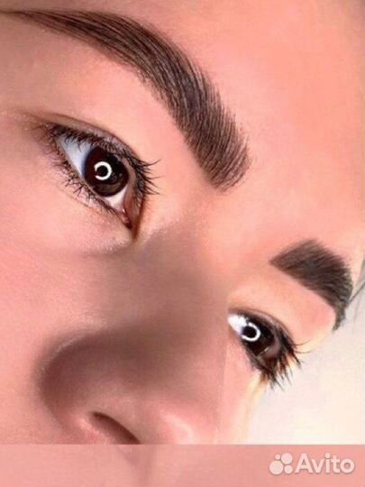 Перманентный макияж бровей