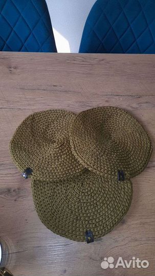 Салфетки сервировочные плетеные