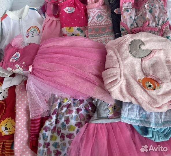 Новая одежда для кукол baby born 43 см