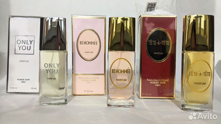 Духи и парфюмерная вода Новая Заря