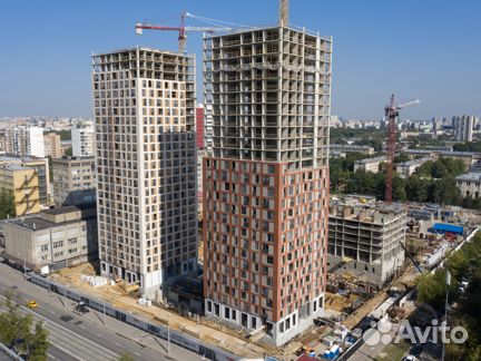 Ход строительства Красноказарменная 15 3 квартал 2021