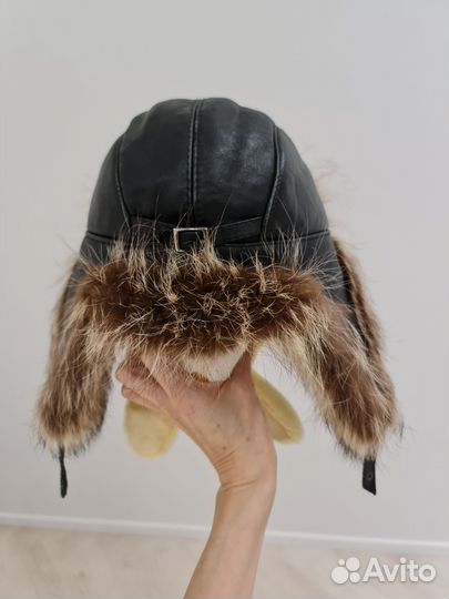 Шапка ушанка зимняя для мальчика