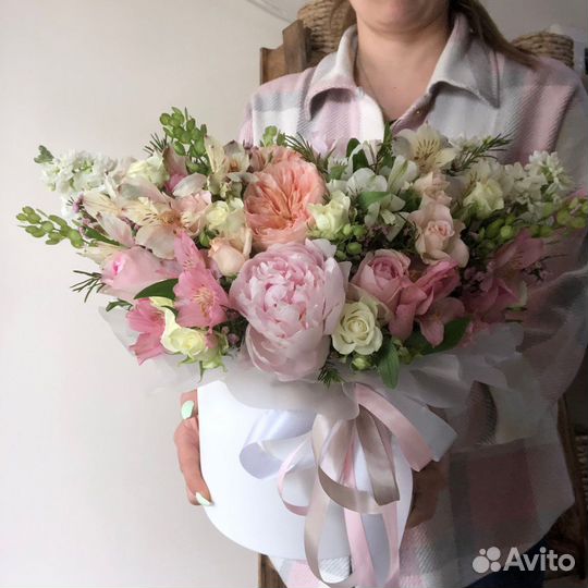 Живые цветы букеты