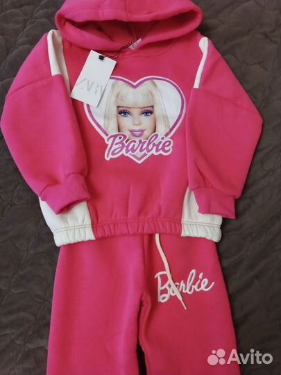 Костюм на девочку Zara Barbie Турция с капюшоном