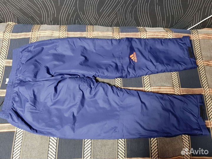 Штаны зимние разминочные adidas Сб.России D6 50p