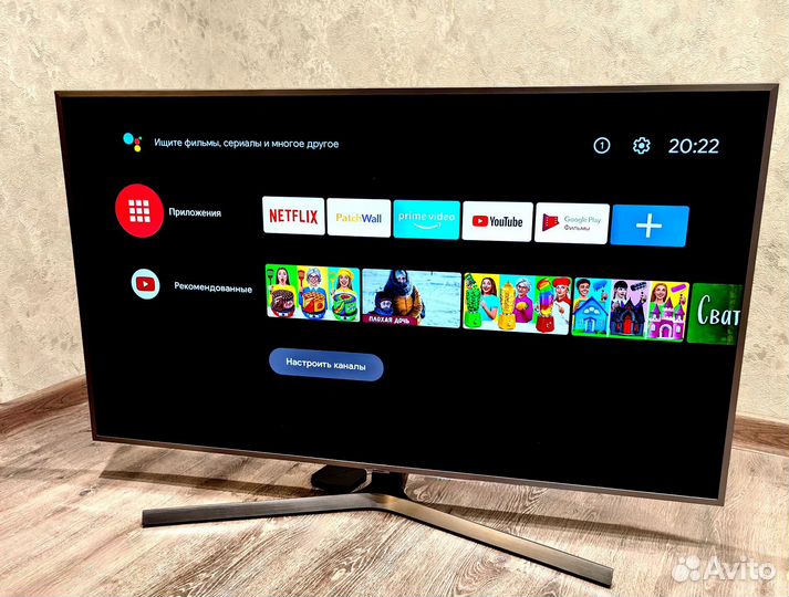 Телевизор Samsung 55' 4k, SMART (не рст)